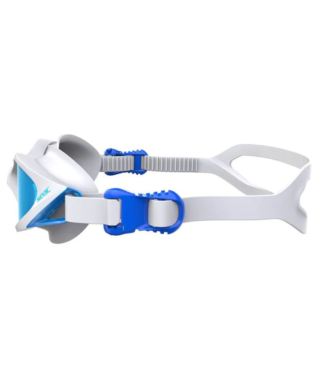 Lunettes de natation Viper Blanc/Bleu Seac