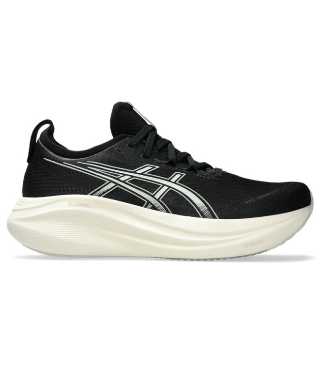 Zapatillas de Running ASICS Gel-Nimbus 27 Hombre Negro/Gris