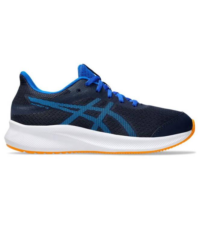 Zapatillas de Running ASICS Patriot 13 Gs Infantil Azul Oscuro