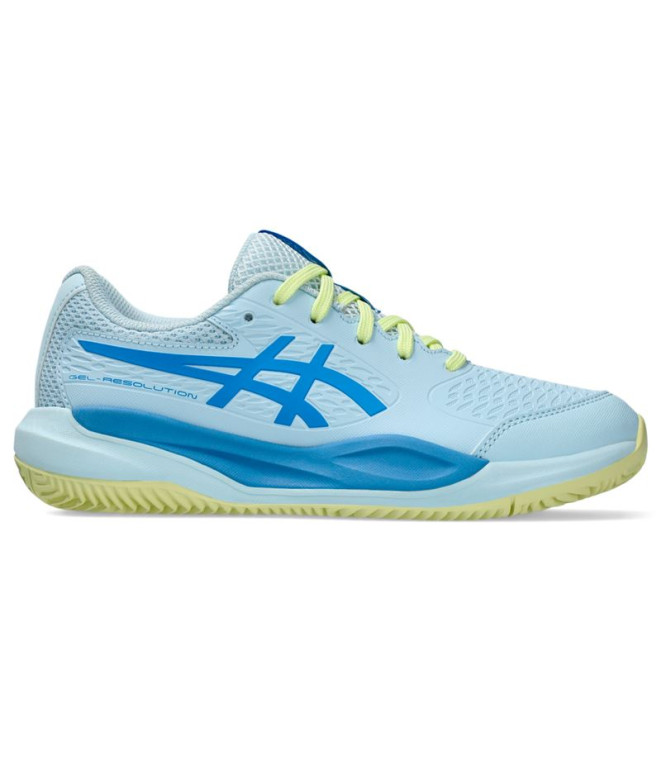 Sapatilhas Tênis Gel Infantil by ASICS -Resolution X Gs Clay Blue