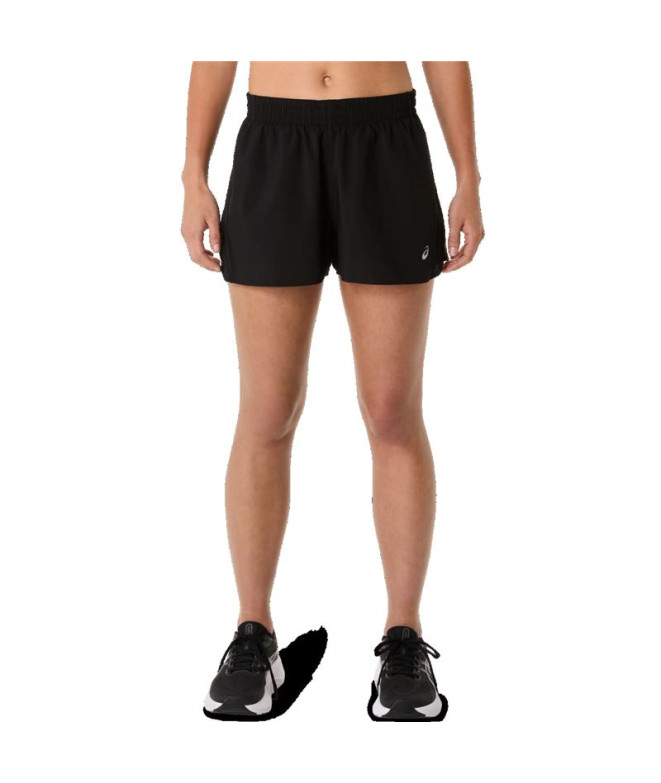 Pantalón Corto de Running ASICS Core Split Short Mujer Negro