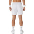 Calça Tênis Court Homem Calções de ASICS 7In Short Branco