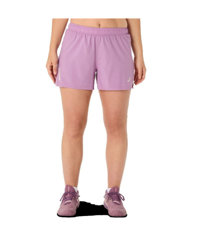 Calça Court Mulher Calção ASICS Padel Calção Padel 2-N-1 Roxo