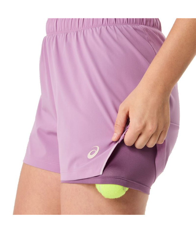 Pantalón Corto de Padel ASICS Padel Court 2-N-1...