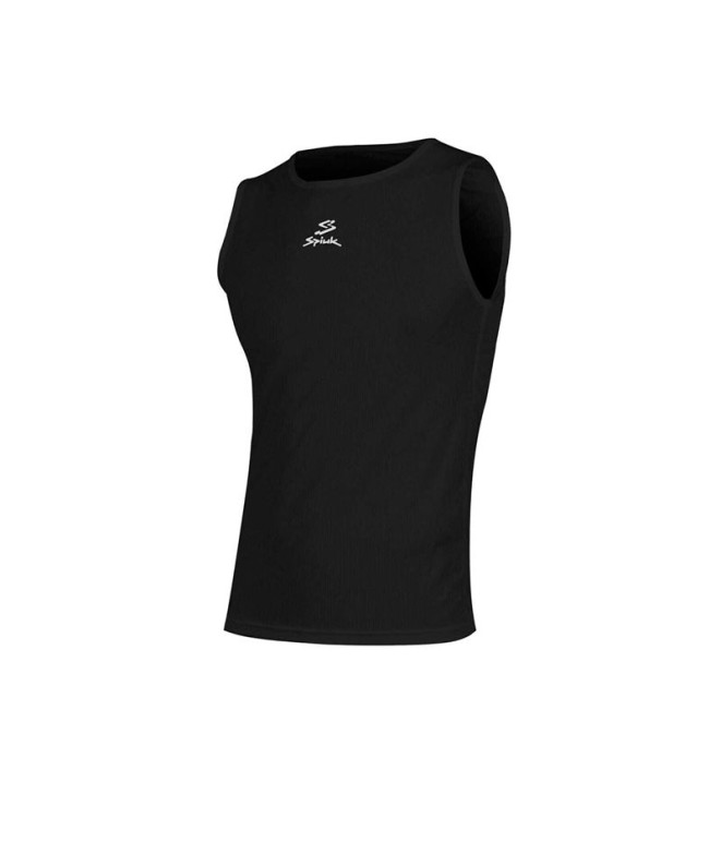 Camiseta ciclismo Spiuk Homem de Anatomic Black