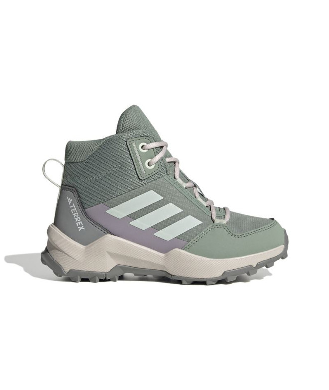 Zapatillas de Montaña adidas Terrex Ax4R Mid Infantil Verde