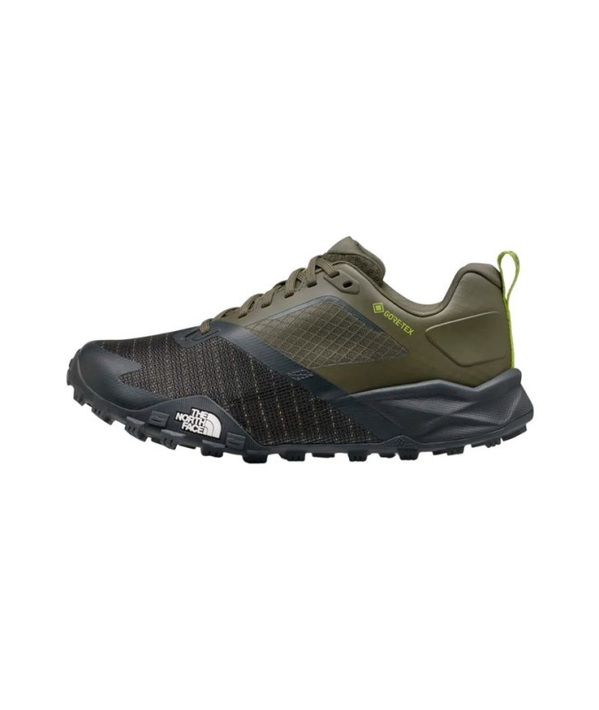 Chaussures Montagne The North Face de Offtrail Tr Gore-Tex Green Homme