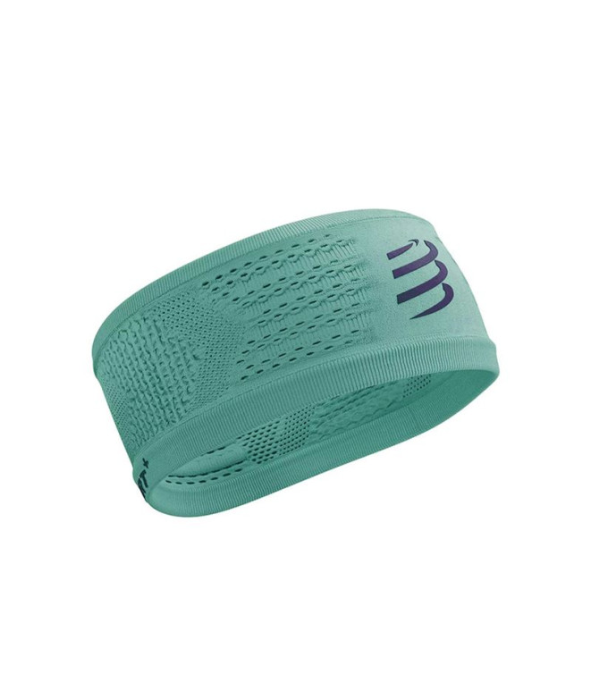 Cinta del pelo de Running Compressport Headband On/Off Azul