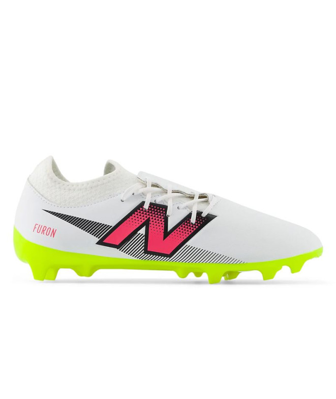 Chaussures Football New Balance de Furon Dispatch FG V7 White