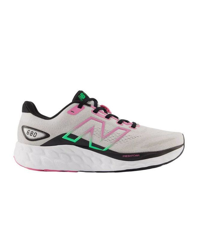 Zapatillas New Balance Fresh Foam 680 V8 Mujer Grey Matter