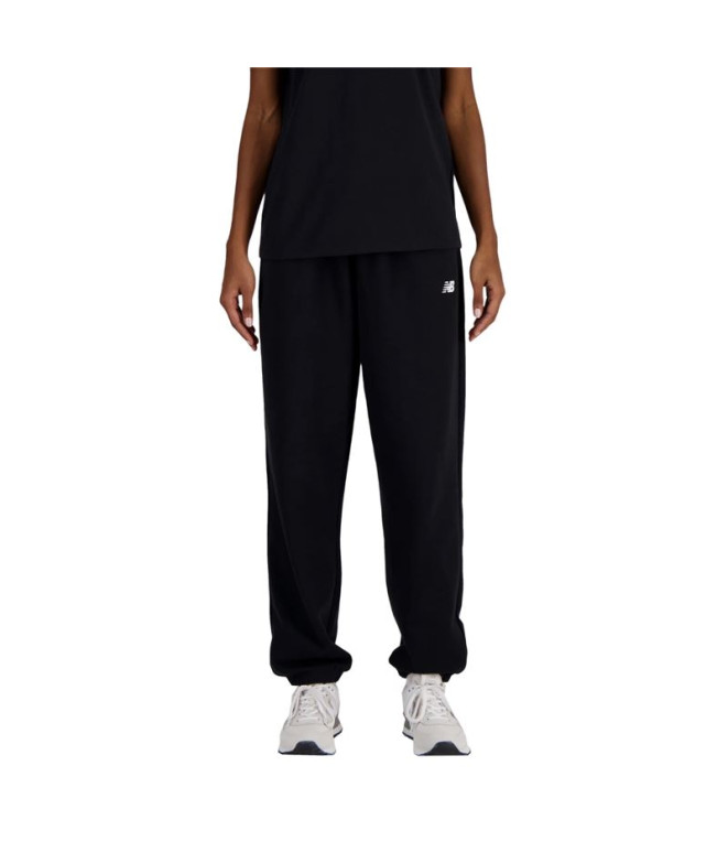 Pantalones New Balance Sport Essentials French Terry Mujer Bk