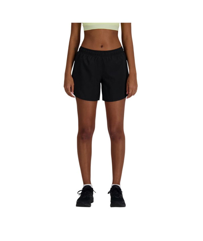 Calça New Balance Mulher Essenciais do desporto 5 Bk