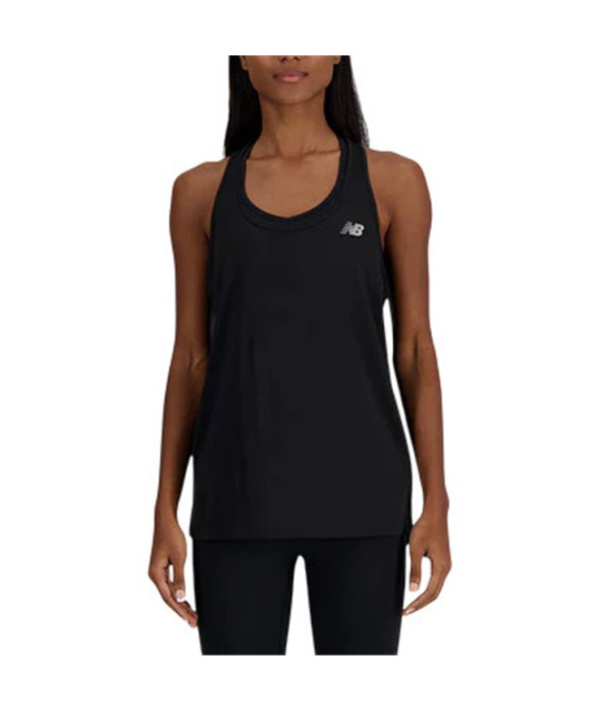 Camiseta New Balance Sport Essentials Mujer Bk