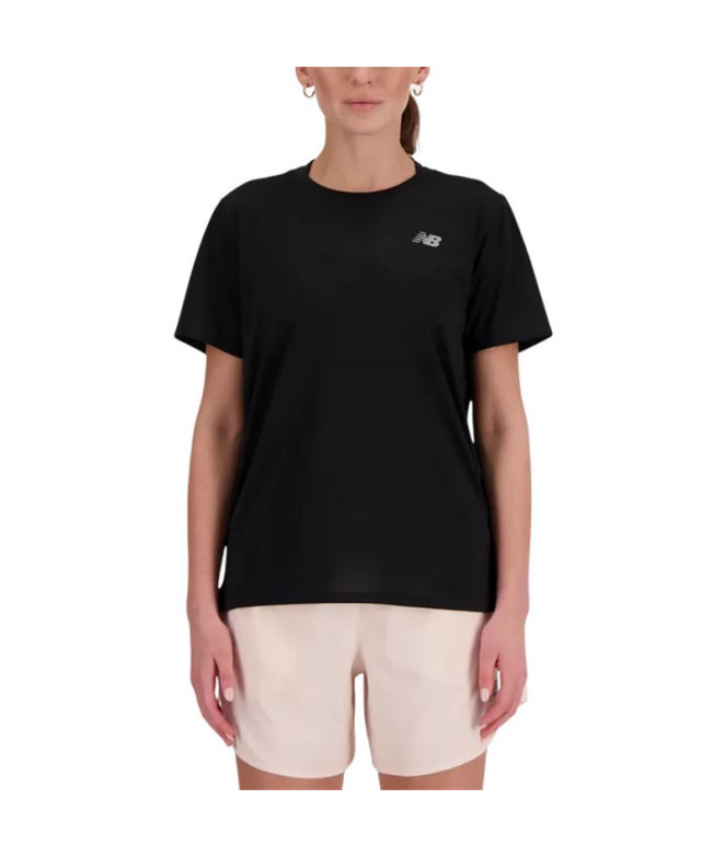 Camiseta New Balance Sport Essentials Mujer Bk