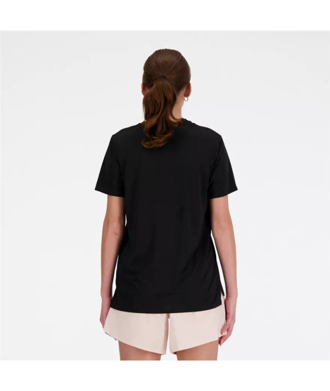 Camiseta New Balance Sport Essentials Mujer Bk