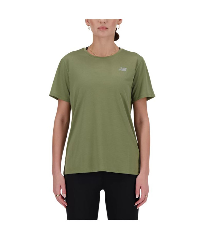 Camiseta New Balance Mulher Desporto Essentials Dek