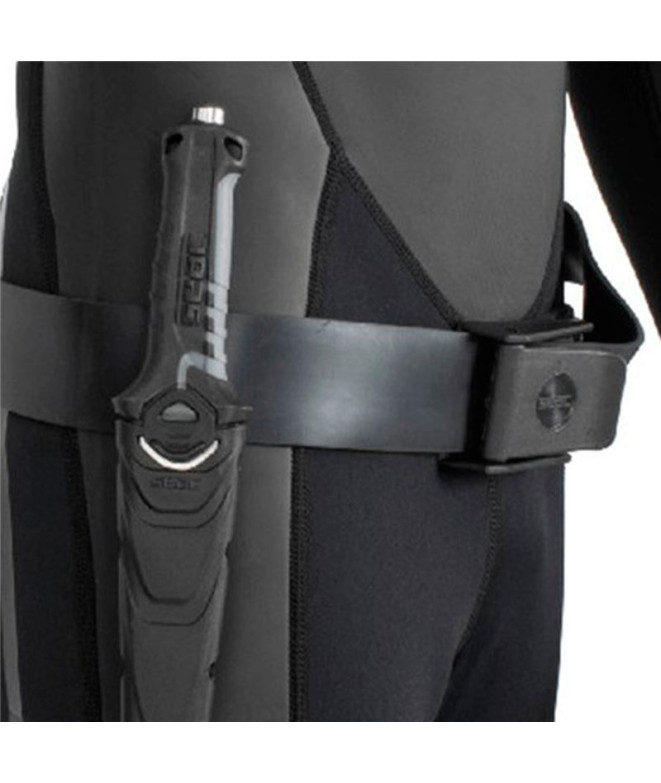 Cuchillo de Buceo Seac Sub Rapid Gaga Negro / Gris