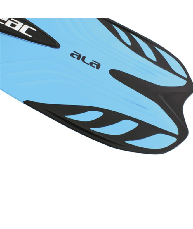 Barbatanas Asa azul metálica Seac