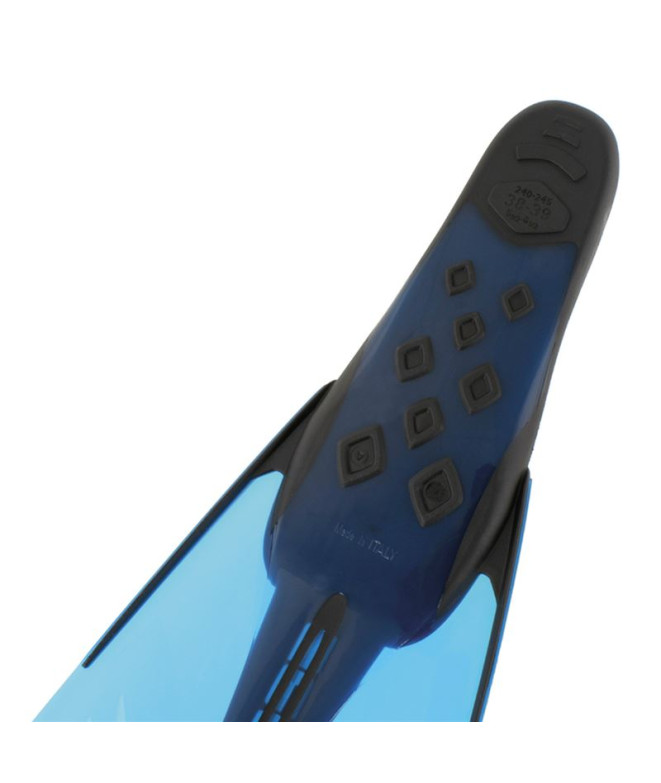 Barbatanas Asa azul metálica Seac