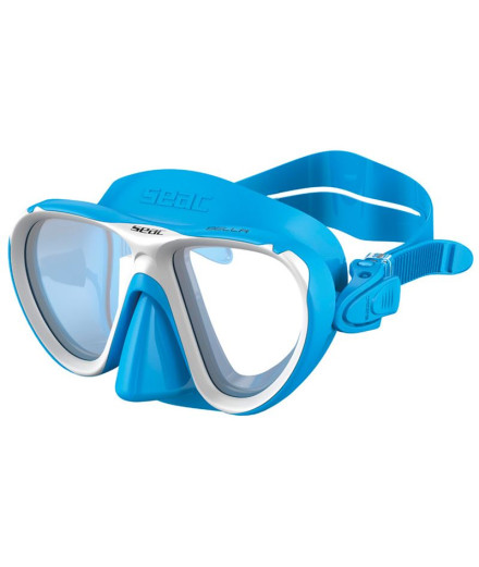 Máscara de Buceo Seac Bella S/Az Azul, Silicona Azul