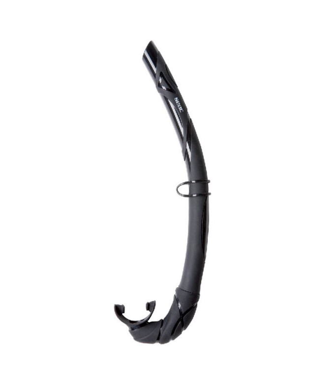 Tubo de Buceo Seac Turtle S/Bl Negro