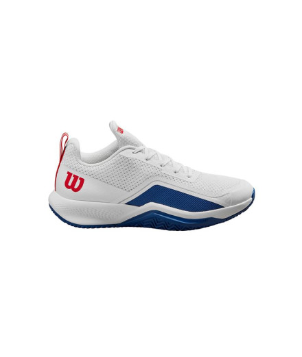 Sapatilhas de Tênis Wilson Rush Pro Lite Branco/Azul Homem