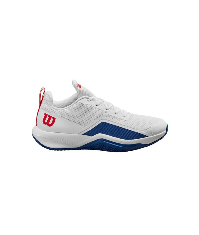 Zapatillas de Tenis Wilson Rush Pro Lite Blanco/Azul Hombre