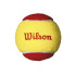 Bolas Tênis Wilson Starter Pack de Vermelho Tball 36 Amarelo