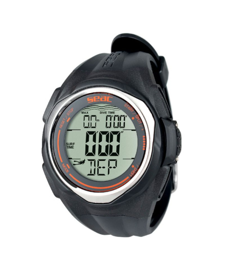 Ordinateur de Apnée Seac Partenaire Noir