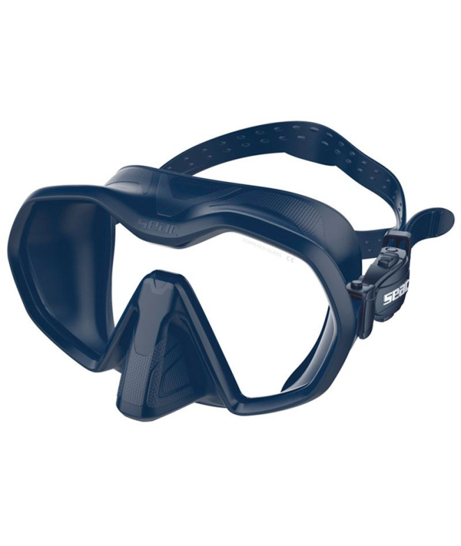 Plongée Masque Seac Icona S/Bl Noir/Bleu