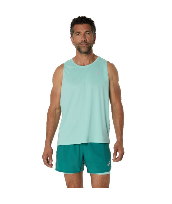 Camiseta Tirantes de Running ASICS ASICS Core Singlet Hombre Verde