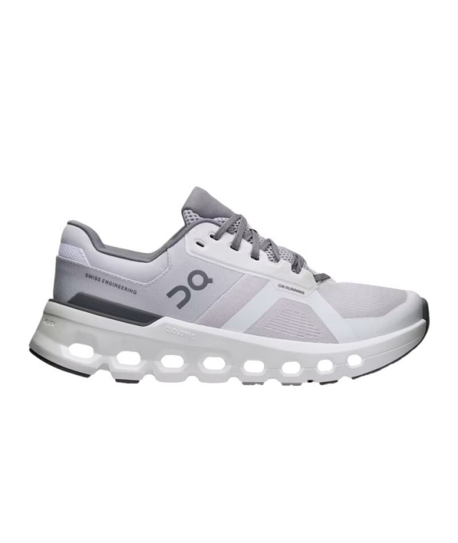 Chaussures Running Running Femme de On Cloudrunner 2 Frost/White