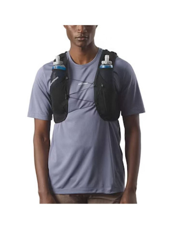 Chaleco de Trail Salomon Adv Skin 5 Set Black/