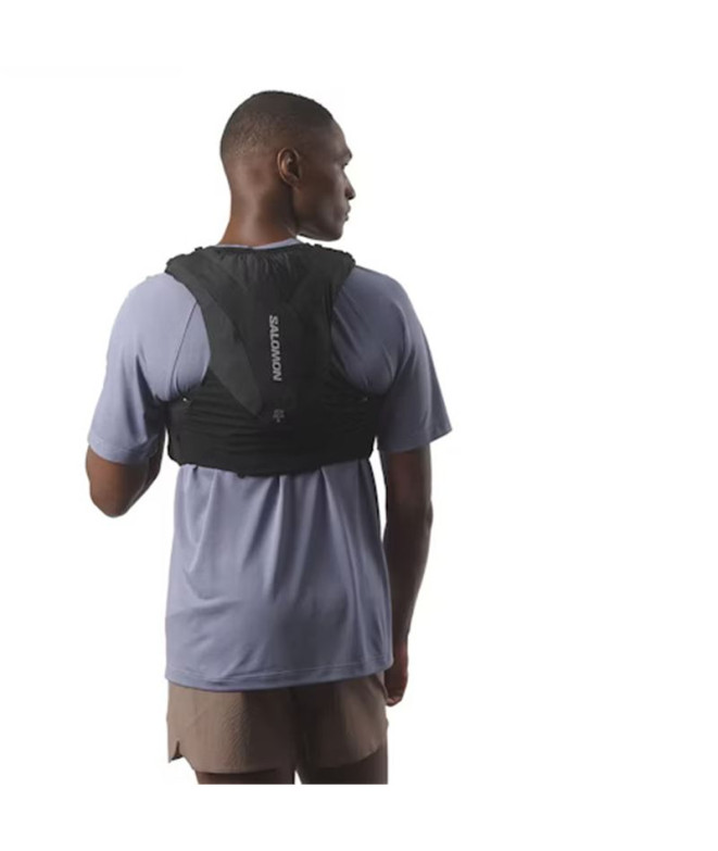 Colete de Trail Salomon Adv Skin 5 Set Preto/