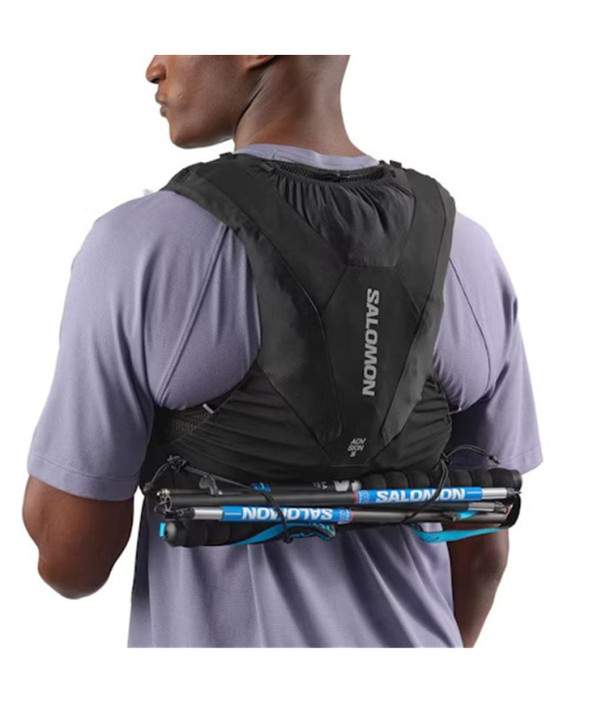 Chaleco de Trail Salomon Adv Skin 5 Set Black/