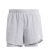 Calça Fitness adidas Mulher from Aeroready Calções Minimal 2 em 1 Cinzento