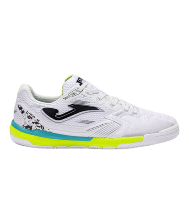 Sapatilhas Joma Homem Liga 5 2502 Branco Interior
