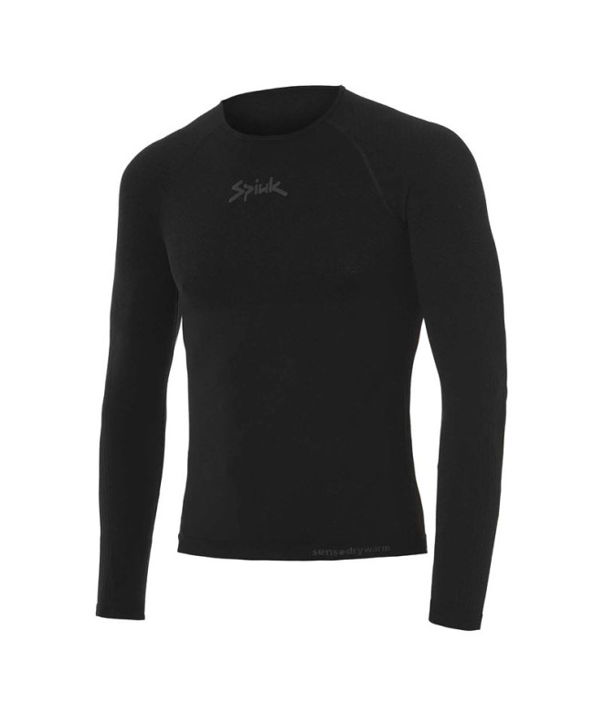 Camiseta Ciclismo Spiuk Top de M/L Ten Preto