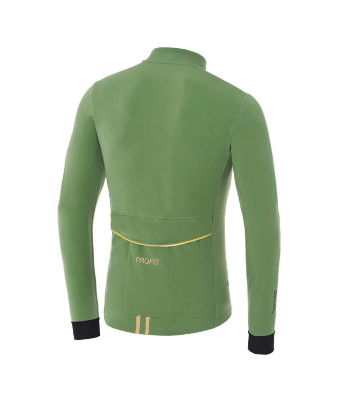 Cyclisme Spiuk Maillot M/L Profit Cold&Rain Green