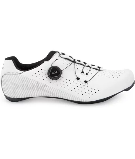 Zapatillas de Ciclismo Spiuk Bruma Road C Unisex Blanco Mate