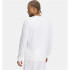 Moletom Under Armour Homem Rival Terry Logo Crew Branco