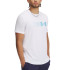 Camiseta Under Armour Homem Manga curta Lc Fly In Logo Ss Branco