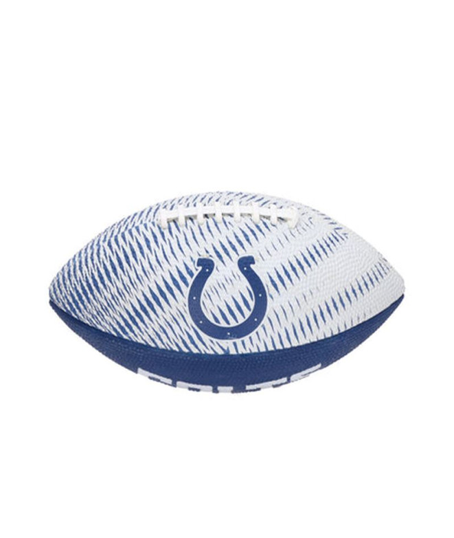 Bola de Futebol Americano Wilson Nfl Team Tailgate Fb Em Jr Branco/Azul