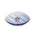 Bola de Futebol Americano Wilson Nfl Team Tailgate Fb Em Jr Branco/Azul