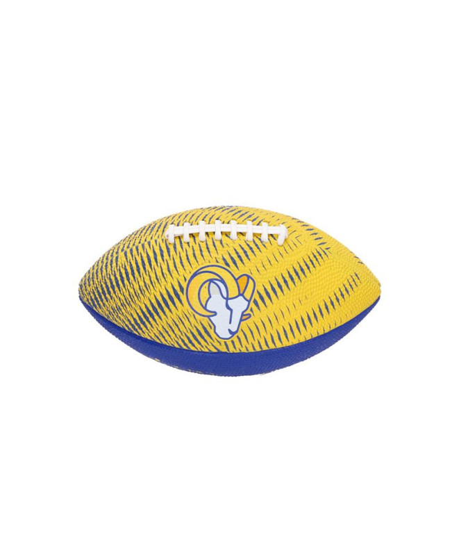Bola de Futebol Americano Wilson Nfl Team Tailgate Fb Lar Jr Azul/Amarelo