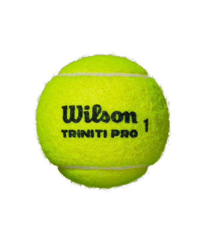 Bolas Tênis Wilson de Triniti Pro Tball 3 Ball...
