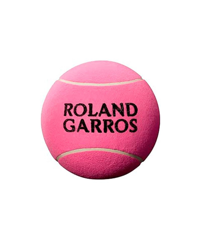 Bolas Tênis Wilson por Roland Garros 9 Jumbo Tball Pk Defl Pink