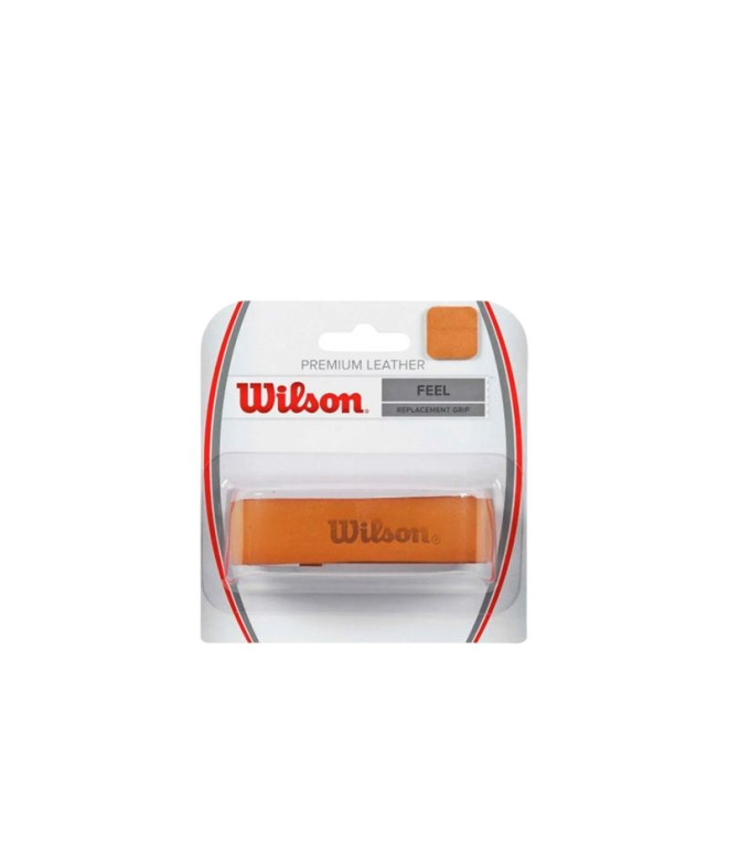 Grip de Tenis Wilson Leather Brown Tan Leather