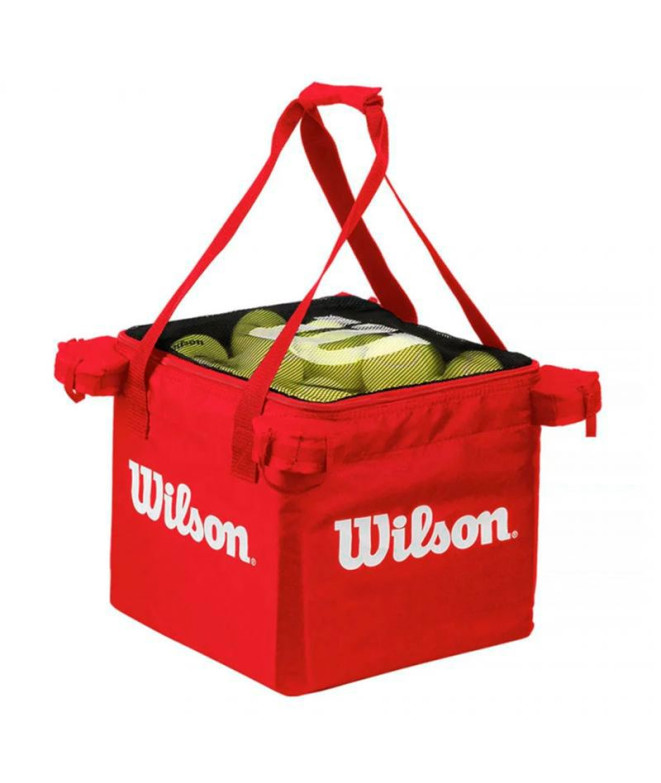 Carro de pelotas Wilson Teaching Cart Red Bag Rojo