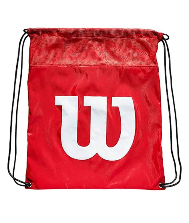 Mochila Tênis Wilson por Cinch Bag Rd Red